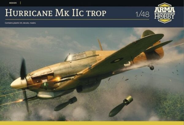 Arma Hobby : Hurricane Mk IIc Trop : 1/48 Scale