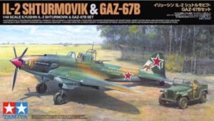 Tamiya : IL-2 Shturmovik & Gaz-67B : 1/48 Scale