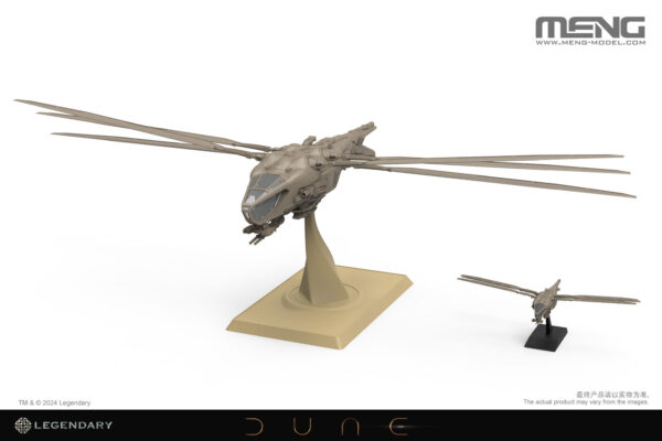 Meng Models : Harkonnen Ornithopter : 1/72 Scale - Image 5