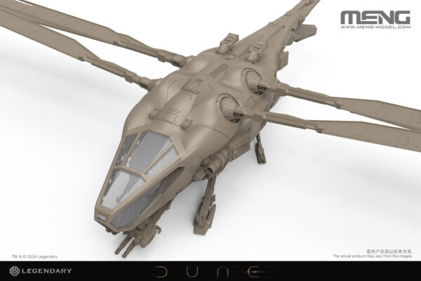 Meng Models : Harkonnen Ornithopter : 1/72 Scale - Image 6
