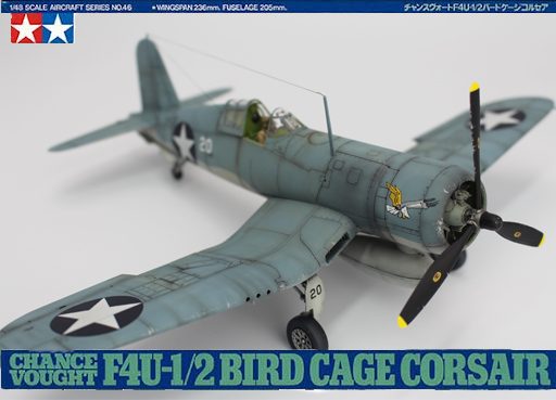 F4U 1 2 Corsair Tamiya 148 Scale Model Final Reveal